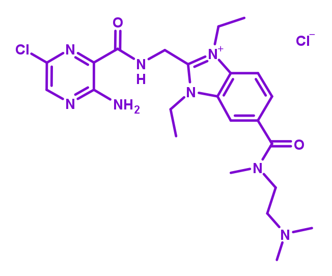 2-D structure of ENaC Inhibitor - BI-8668
